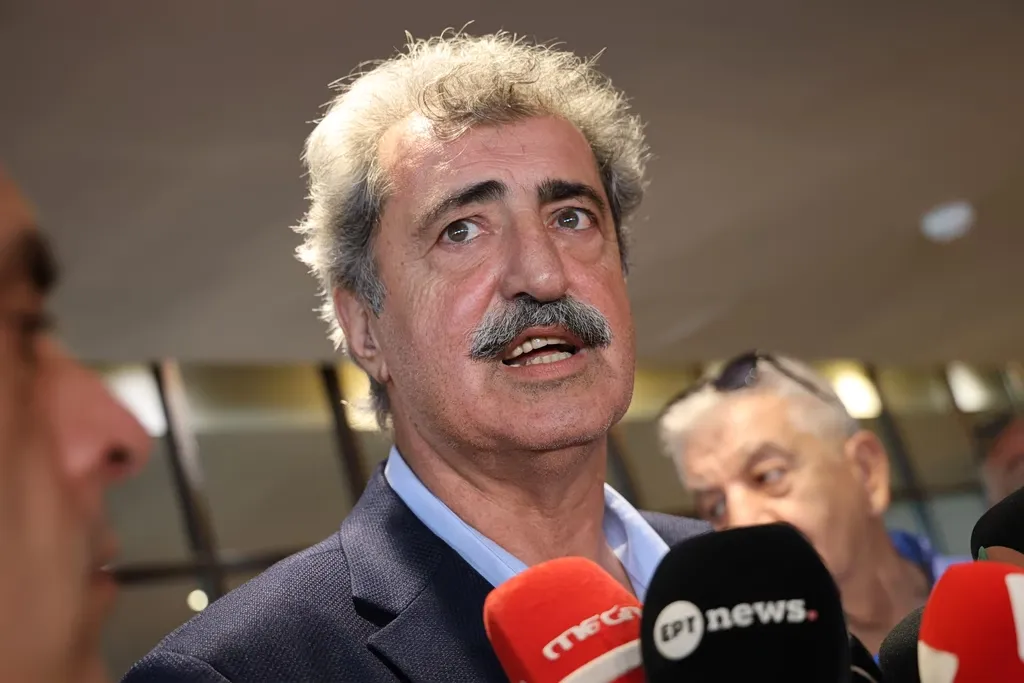 Ο Παύλος Πολάκης μιλά σε τηλεοπτική εκπομπή