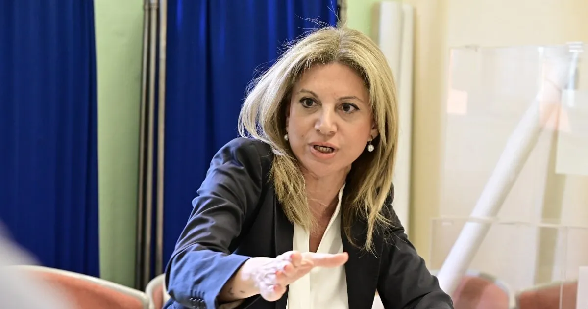 Η Μαρία Καρυστιανού σε τηλεοπτική συνέντευξη