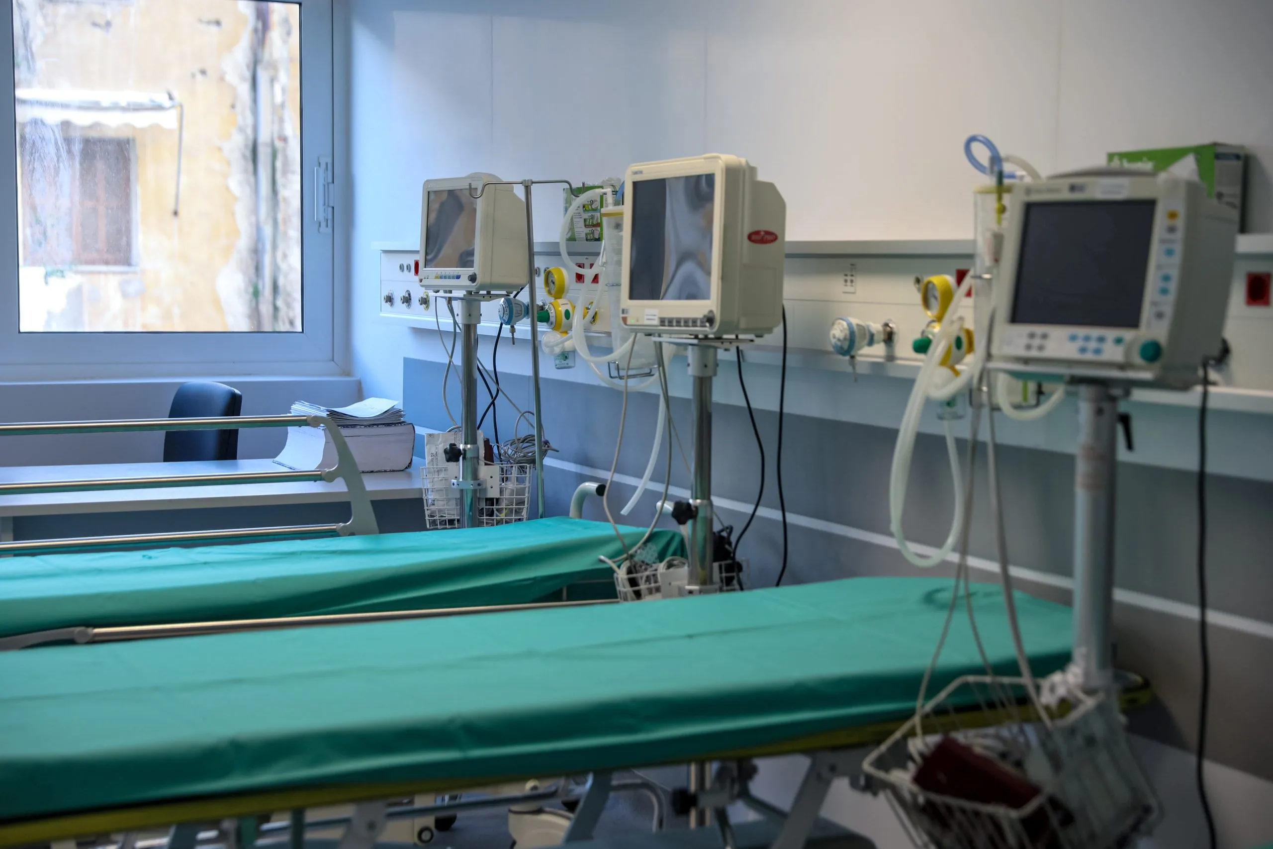 Δικαστήριο αίθουσα κατά τη δίκη του χειρουργού
