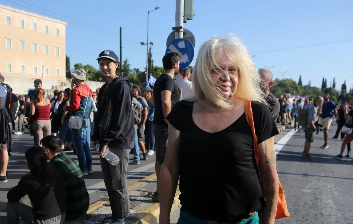 Η ακτιβίστρια Πάολα Ρεβενιώτη σε παλαιότερη εμφάνιση