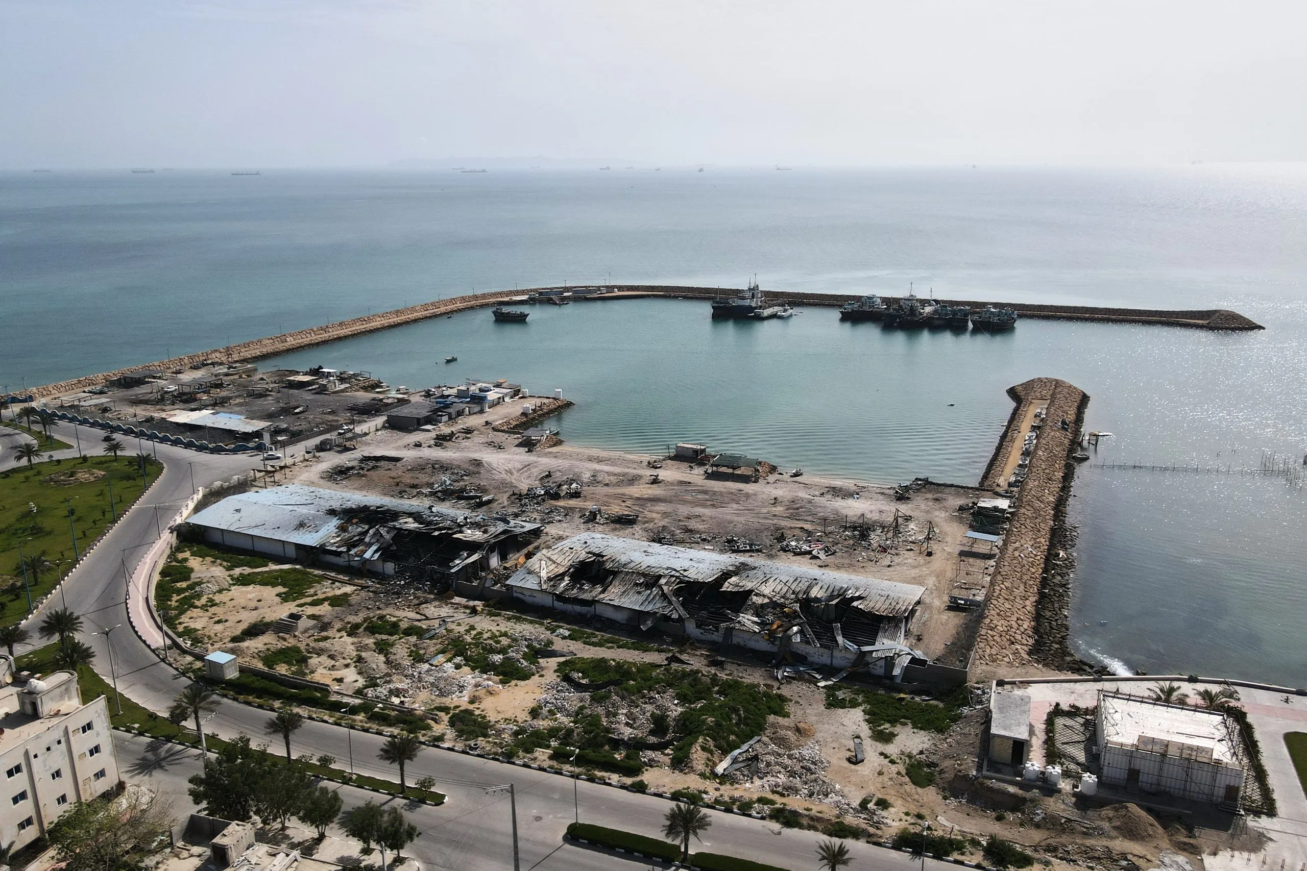 Αμερικανικός πύραυλος πλήττει τη νήσο Κεσμ στο Ιράν