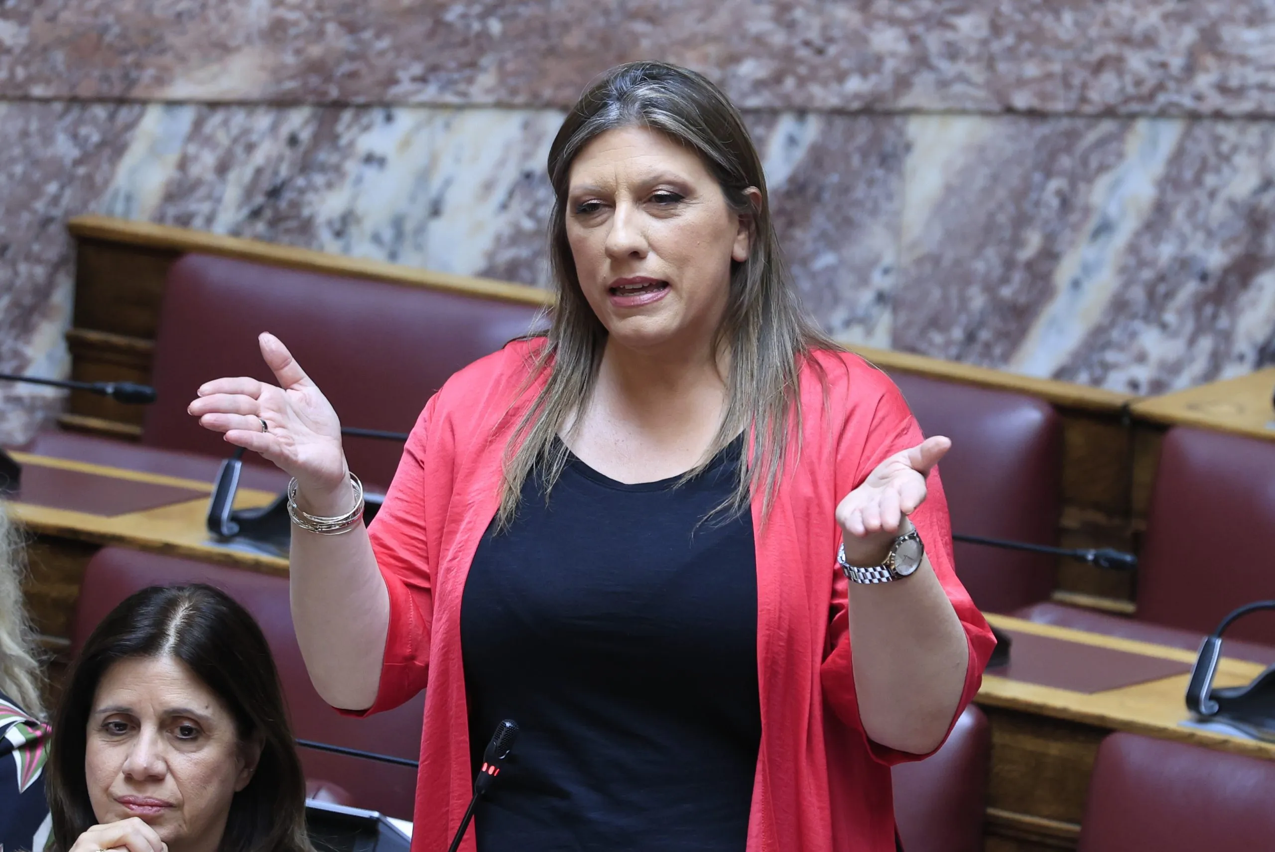 Η Ζωή Κωνσταντοπούλου μιλά στη Βουλή των Ελλήνων