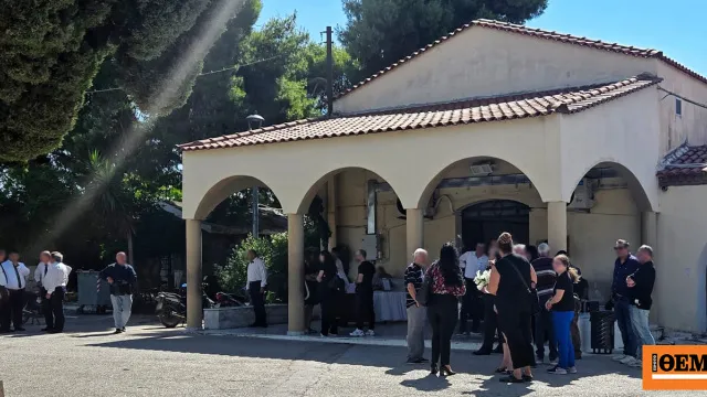 Κηδεία του δικηγόρου Σταύρου Γεωργίου στη Νίκαια