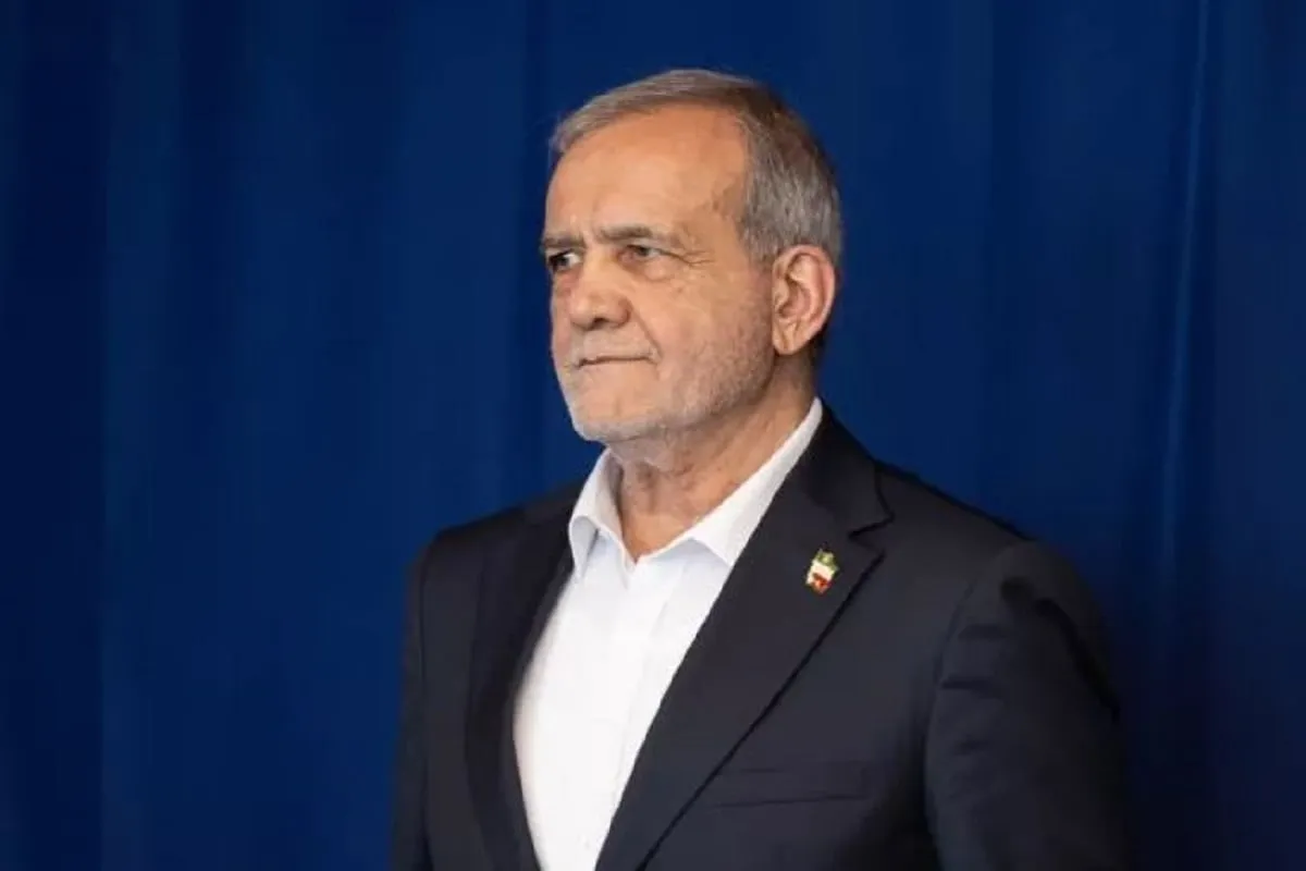 Ο πρόεδρος του Ιράν Πεζεσκιάν σε επίσημη εκδήλωση