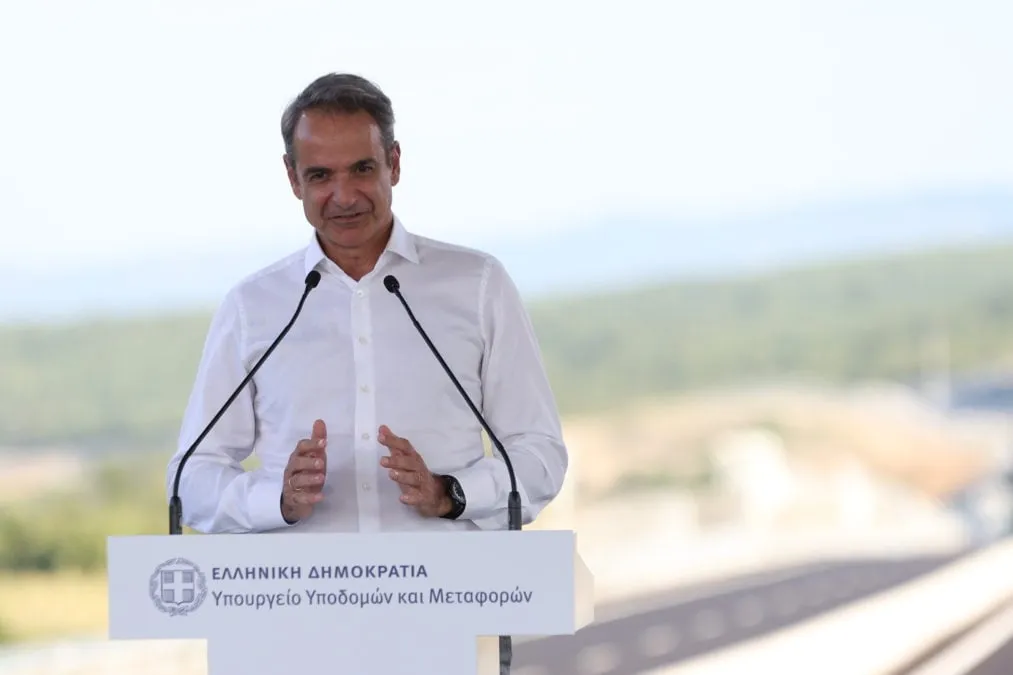 Εγκαίνια αυτοκινητοδρόμου Ε65 με τον πρωθυπουργό Μητσοτάκη