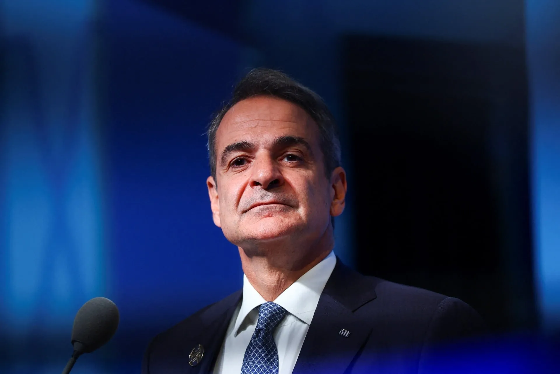 Ο Μητσοτάκης και ο Στόκερ σε κοινές δηλώσεις στο Σάλτσμπουργκ