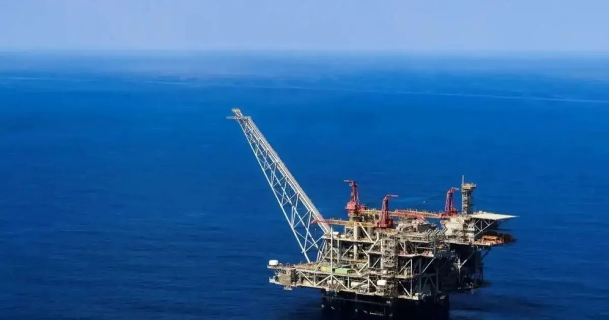Πλατφόρμα εξόρυξης φυσικού αερίου στην κυπριακή ΑΟΖ