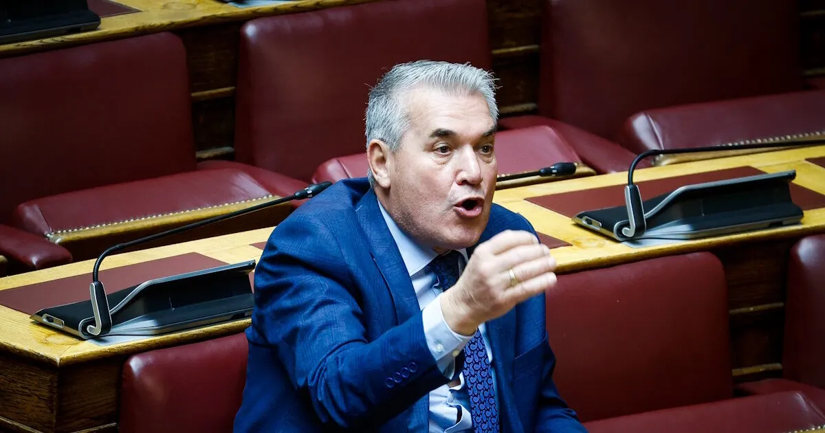 Ο Δημήτρης Κυριαζίδης μιλά στη Βουλή των Ελλήνων