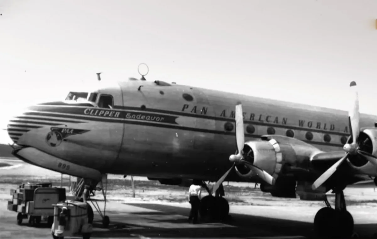 Συντρίμμια αεροσκάφους Pan Am στον βυθό του Ατλαντικού