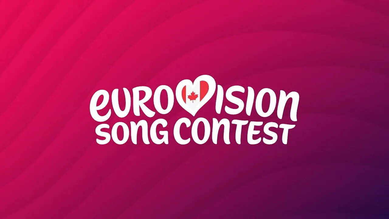 Η σημαία του Καναδά στη σκηνή της Eurovision