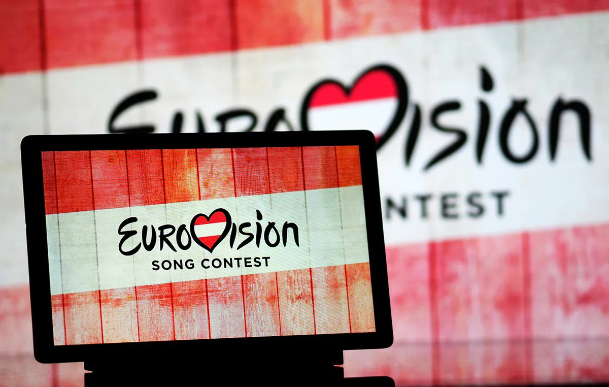 Η σημαία του Καναδά στη σκηνή της Eurovision
