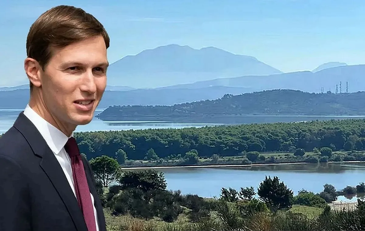 Παραθαλάσσια έκταση του θερέτρου του Κούσνερ στην Αλβανία