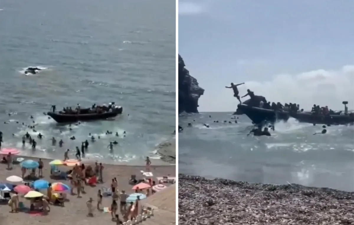Ορεινό τοπίο στο Τολέδο της Ισπανίας όπου αναζητήθηκε λιοντάρι