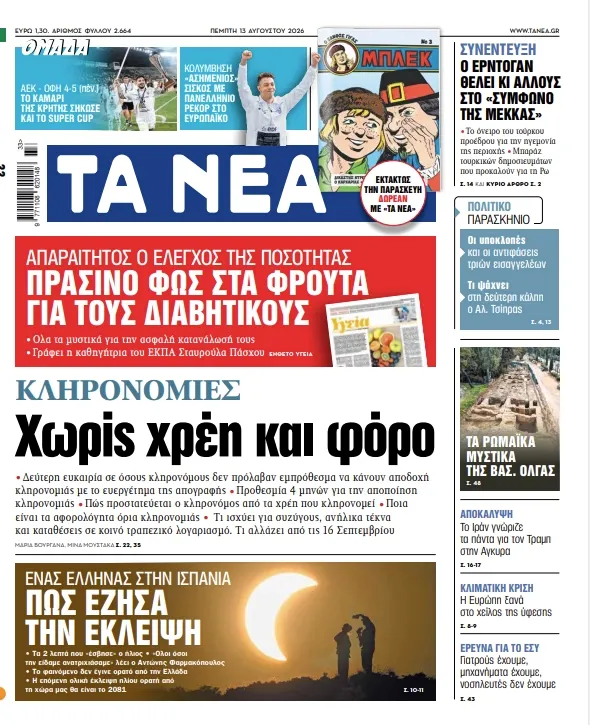 Έγγραφα κληρονομιάς και υπολογισμός φόρου κληρονομιάς