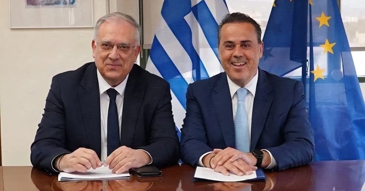Βιομηχανική εγκατάσταση και χάρτης χωροταξικού σχεδιασμού Ελλάδας