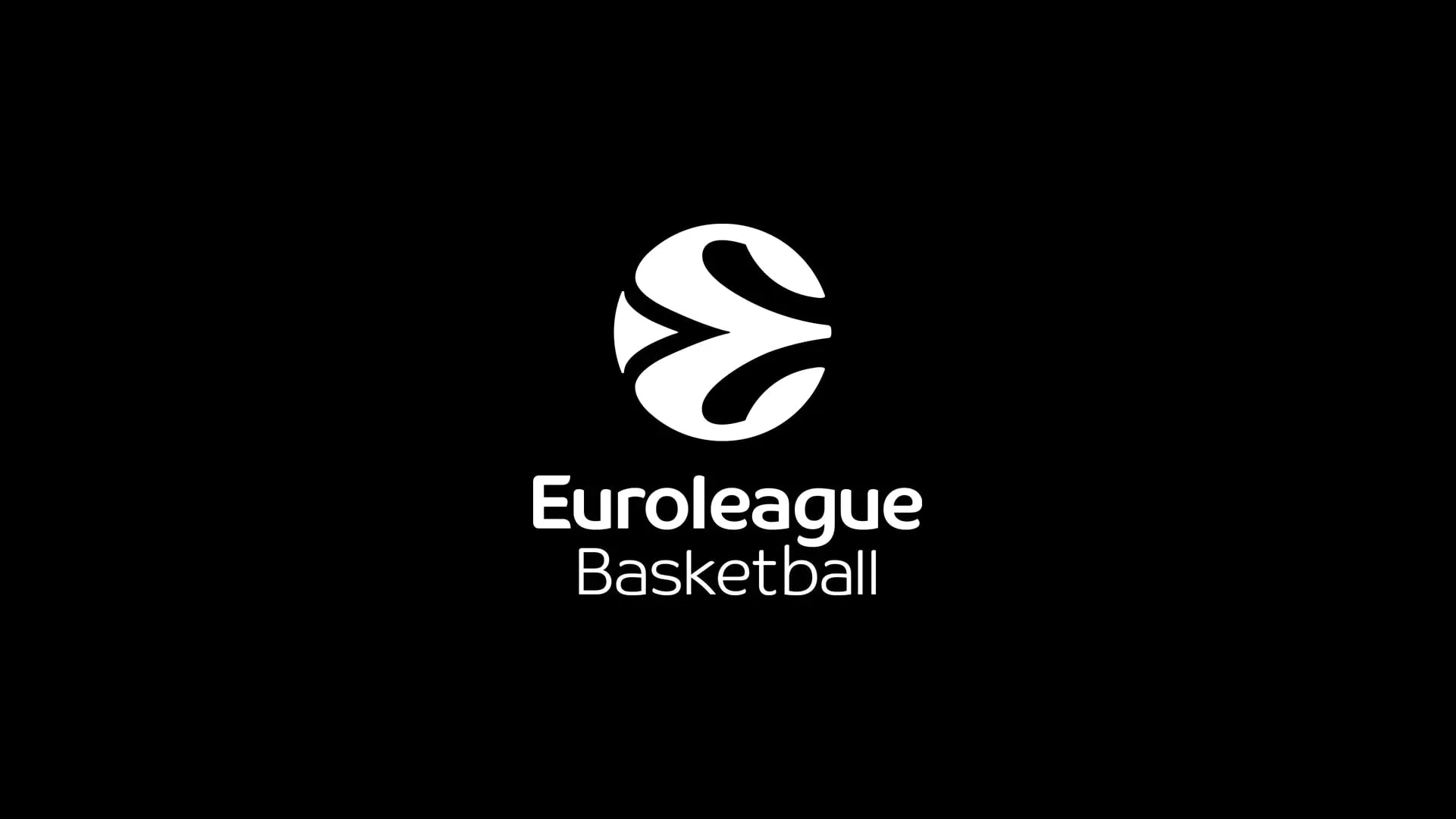 Λογότυπο Euroleague και μπασκετική μπάλα σε γήπεδο
