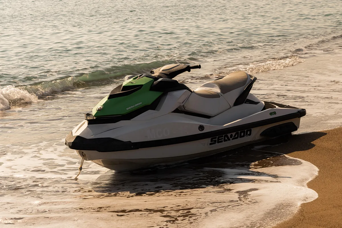 Jet ski στη θάλασσα της Χαλκιδικής