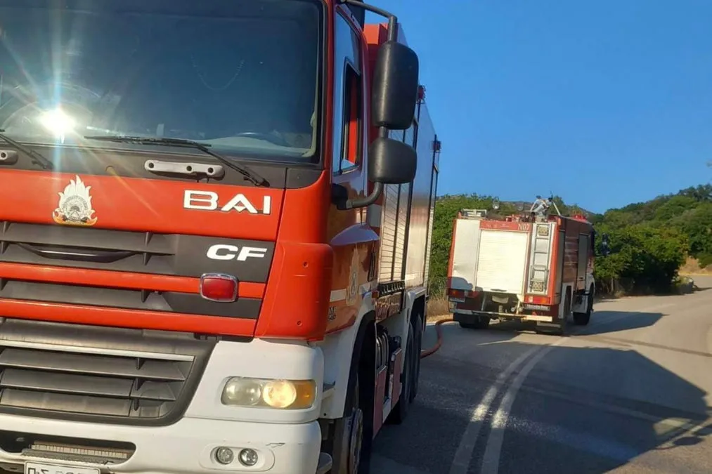 Πυροσβέστες σε επιχείρηση κατάσβεσης πυρκαγιάς