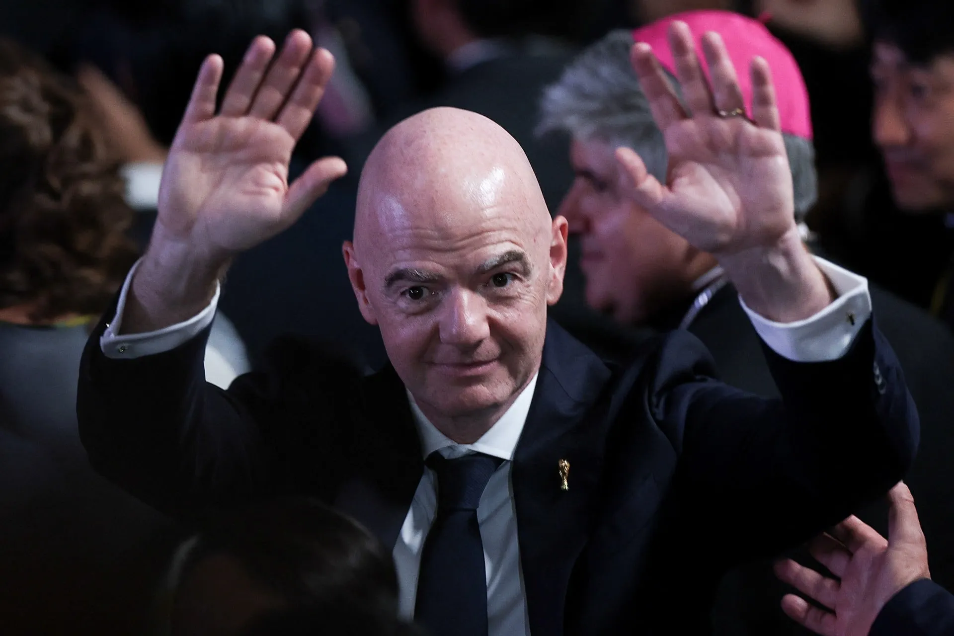 Ο Τζιάνι Ινφαντίνο πρόεδρος της FIFA σε συνέδριο