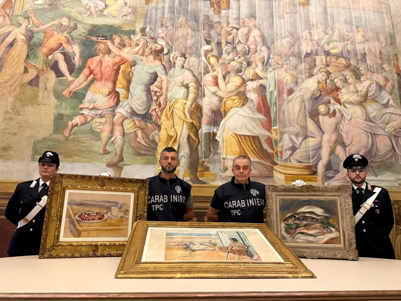 Κλεμμένοι πίνακες Σεζάν Ρενουάρ Ματίς στην Πάρμα