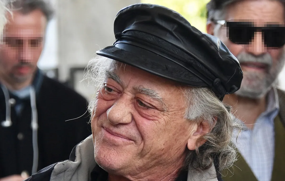 Ο ηθοποιός Νίκος Καλογερόπουλος σε παλιά φωτογραφία