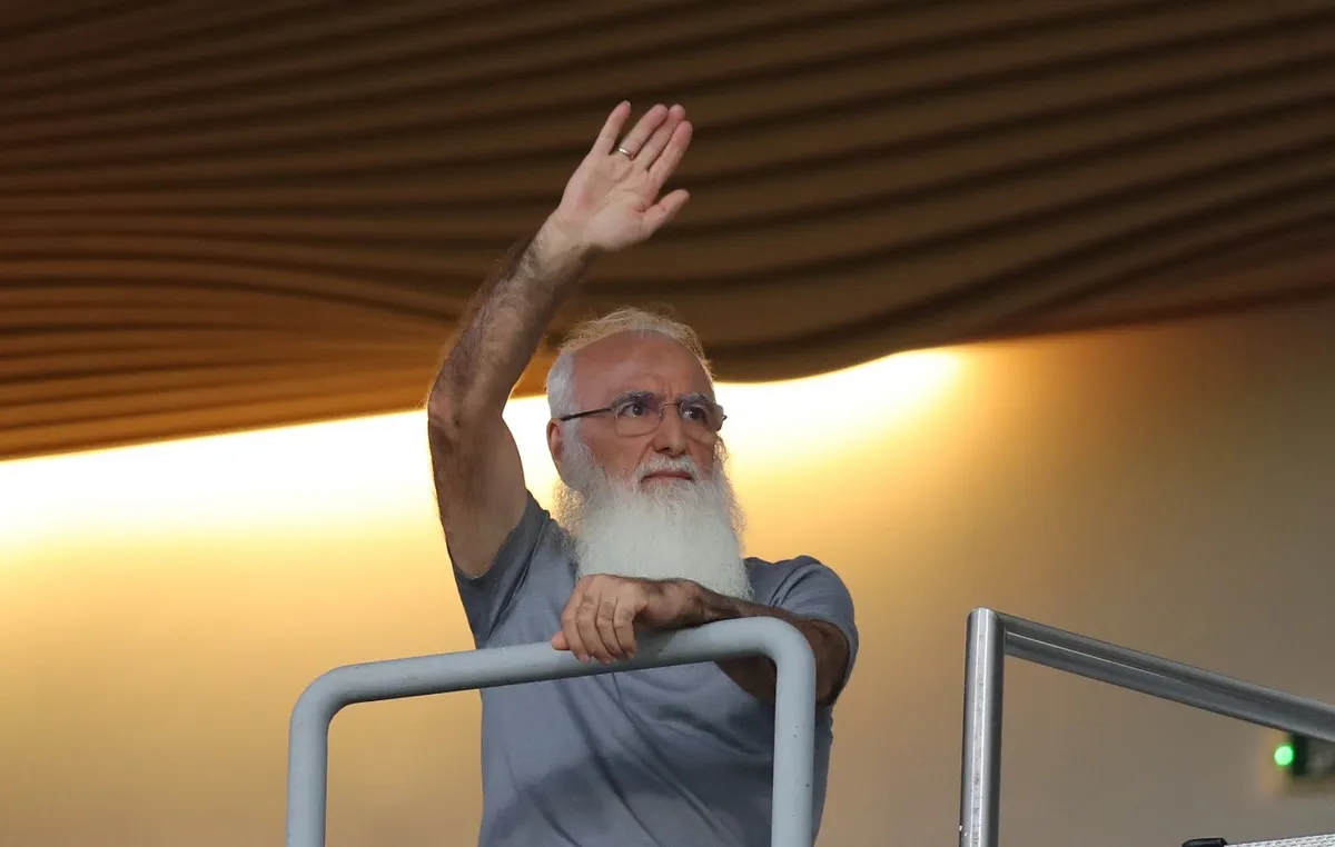 Ο Ιβάν Σαββίδης στην προπόνηση του ΠΑΟΚ