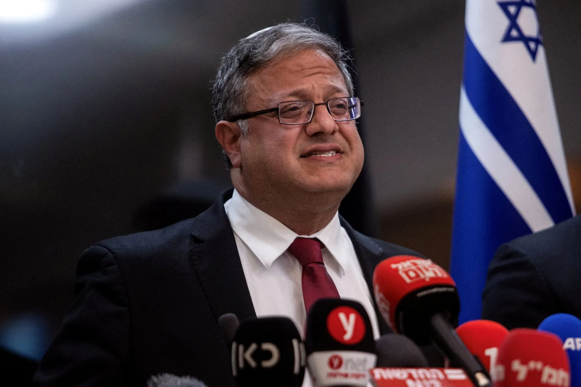Ο Ιταμάρ Μπεν Γκβιρ σε δηλώσεις για τη Γάζα
