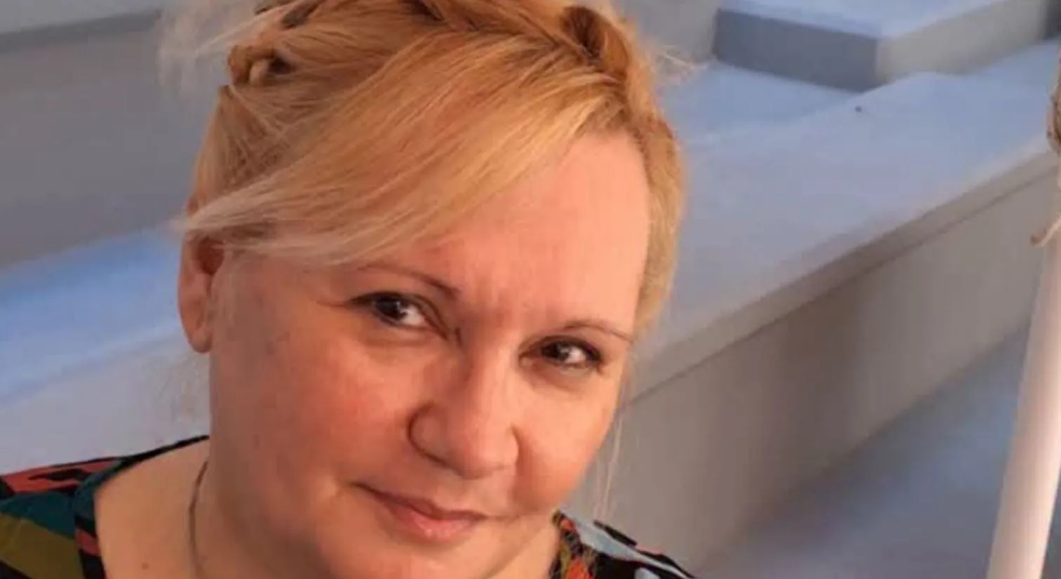 Η Καίτη Φίνου στο ακτινολογικό τμήμα νοσοκομείου