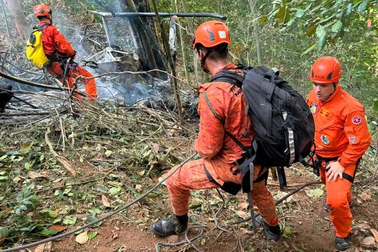Συντριβή ελικοπτέρου στο εθνικό πάρκο της Τιζούκα στο Ρίο