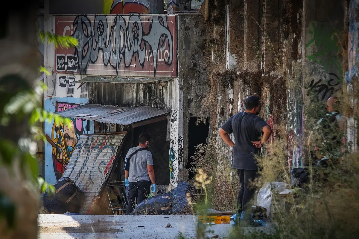 Αστυνομικός αποκλεισμός στην Κυψέλη μετά τη δολοφονία