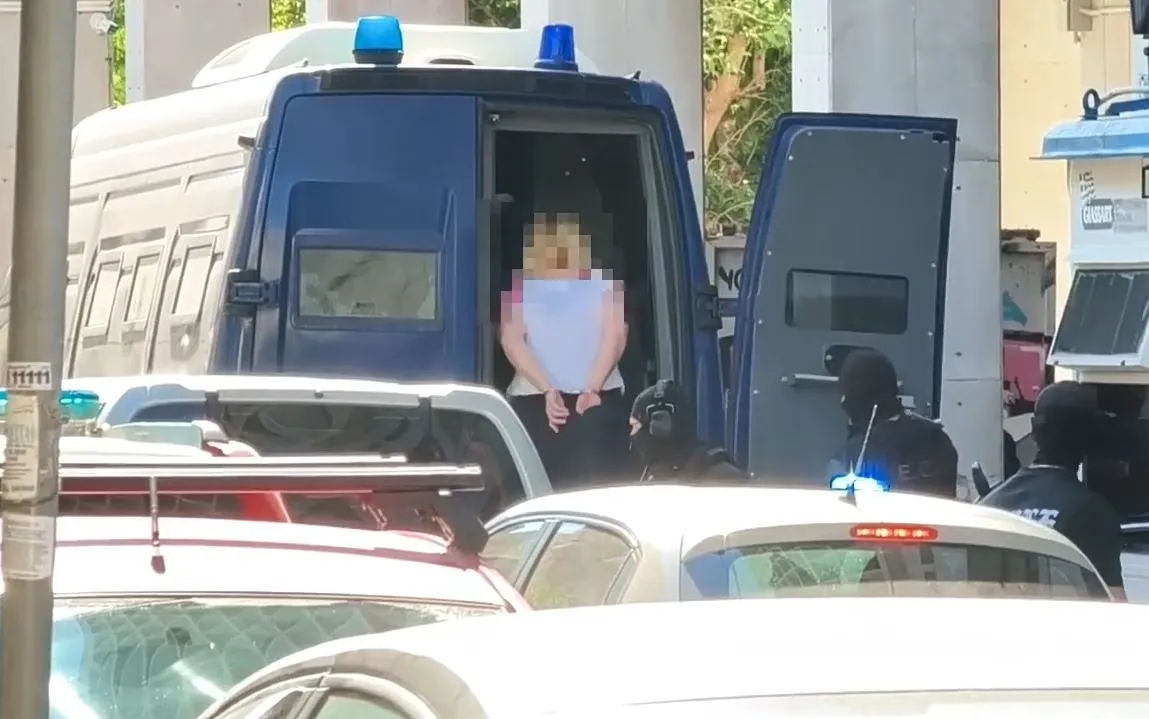 Δικαστήρια Ευελπίδων όπου απολογήθηκε η κατηγορούμενη για Marfin