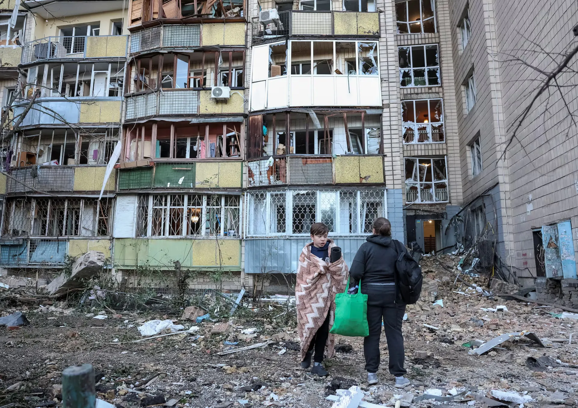 Πυραυλική επίθεση στο Κίεβο υπό ρωσική εξέταση