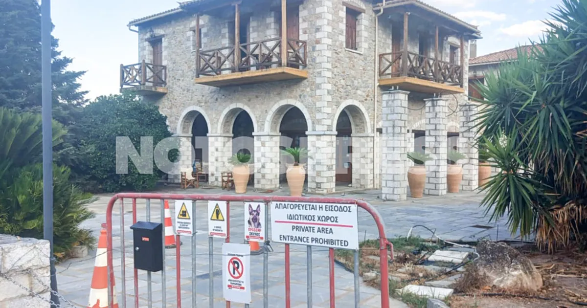 Κλειστό ξενοδοχείο στον Μυστρά όπου βρέθηκε ο νεκρός