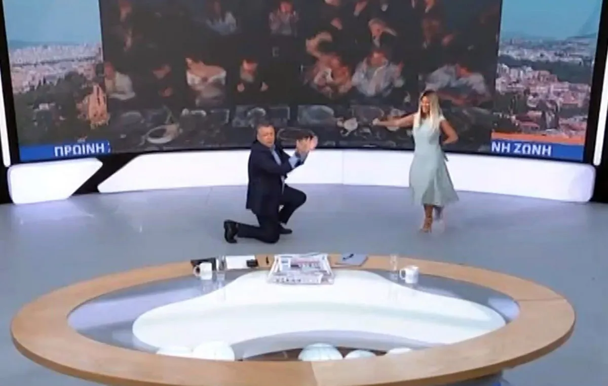 Μικρόφωνο ραδιοφωνικού στούντιο στο Mega News 104,6