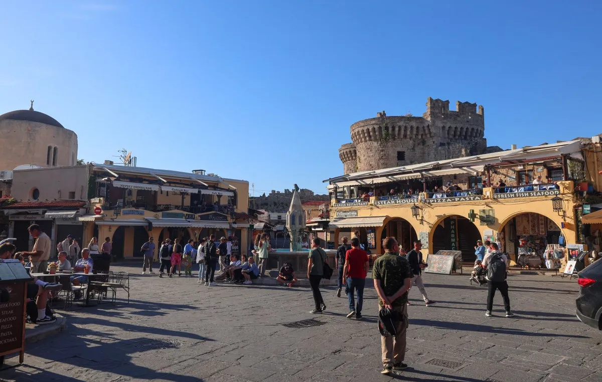 Βραχώδης περιοχή στο Μόντε Σμιθ της Ρόδου