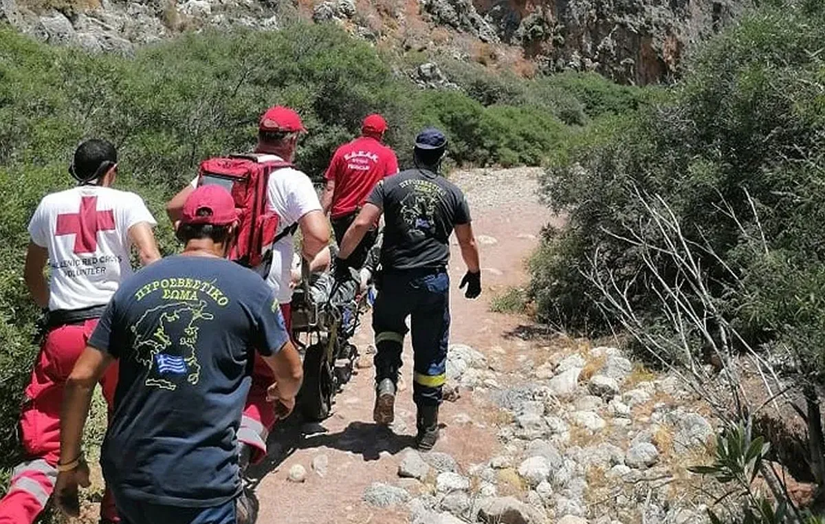 Το μονοπάτι προς τον Μπάλλο στα Φαλάσαρνα Χανίων