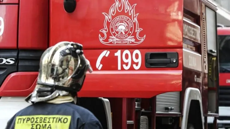 Πυροσβεστικό αεροσκάφος ρίχνει νερό σε φωτιά στη Χαλκιδική