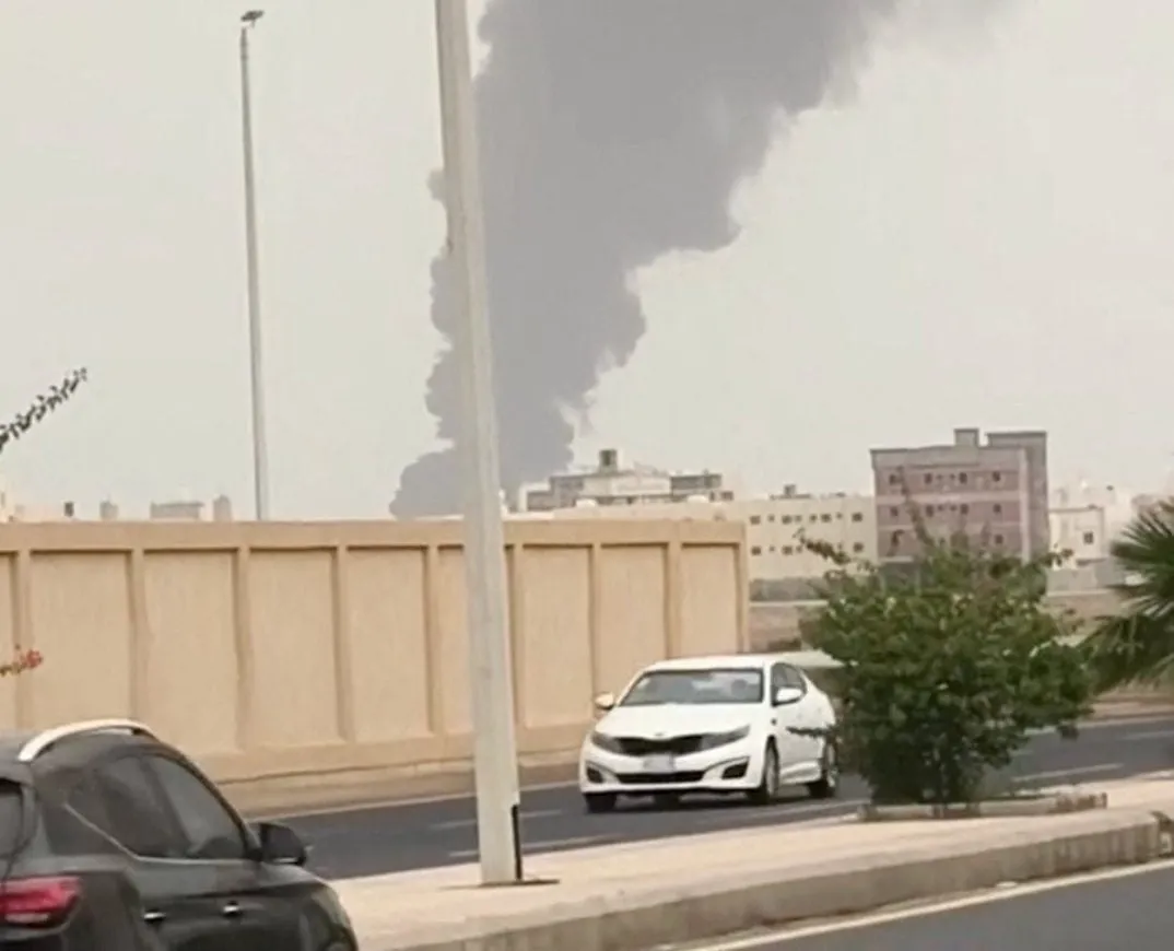 Drone επίθεση Χούθι στο αεροδρόμιο Νατζράν Σαουδική Αραβία