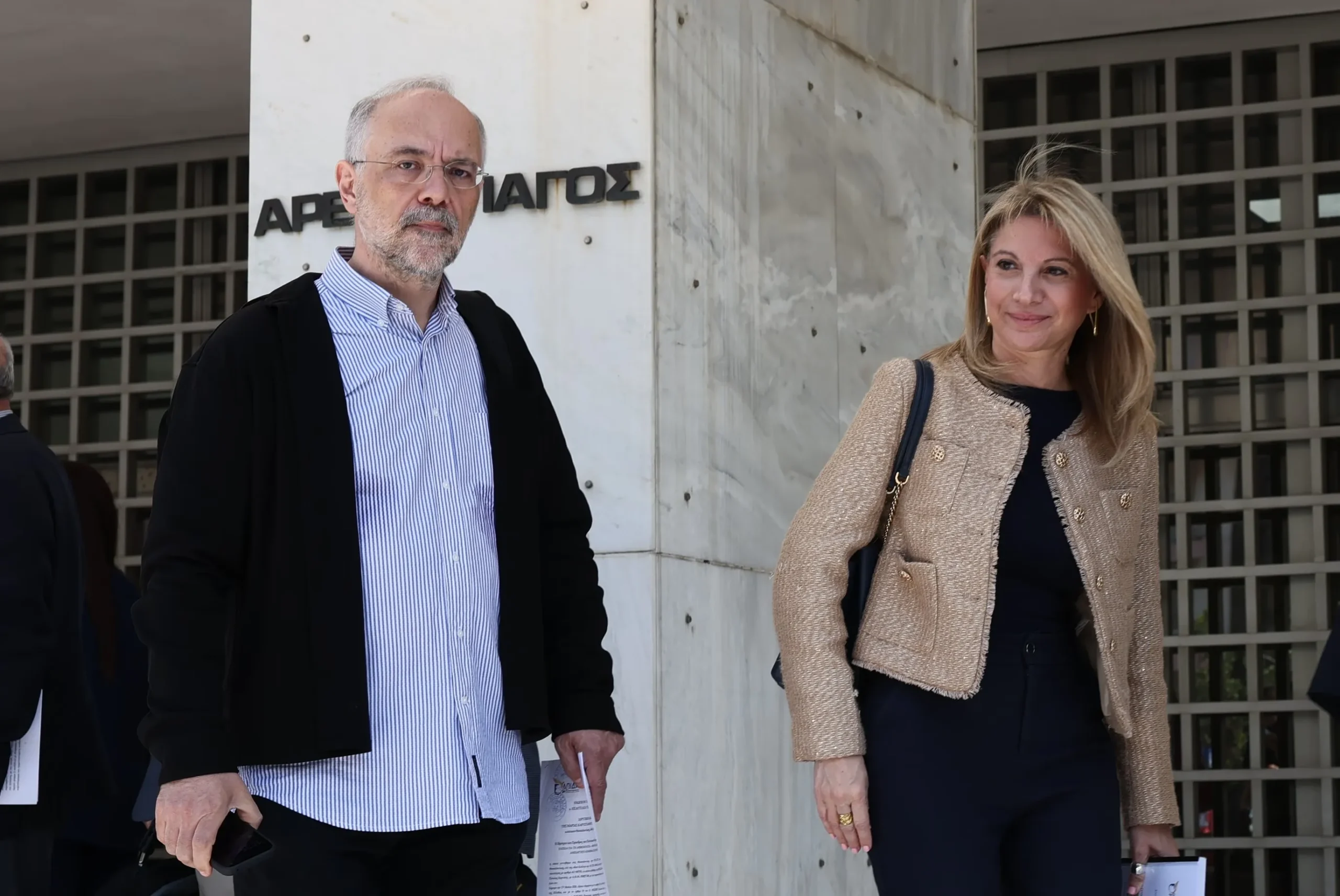 Η Μαρία Καρυστιανού σε δήλωση για τη διαγραφή Αυγερινού