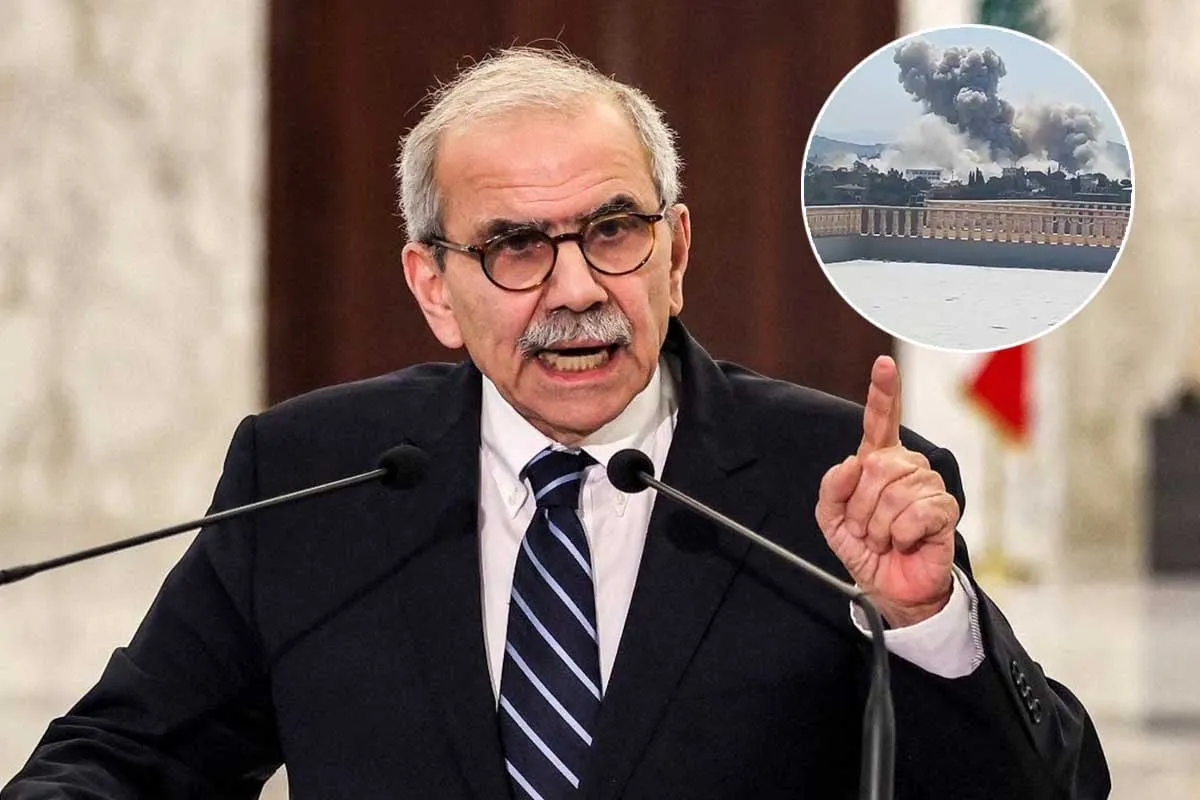 Κατεστραμμένα σπίτια στον νότιο Λίβανο κοντά στα σύνορα