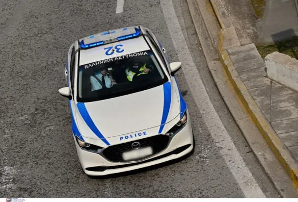 Περιπολικό της αστυνομίας στα Άνω Λιόσια