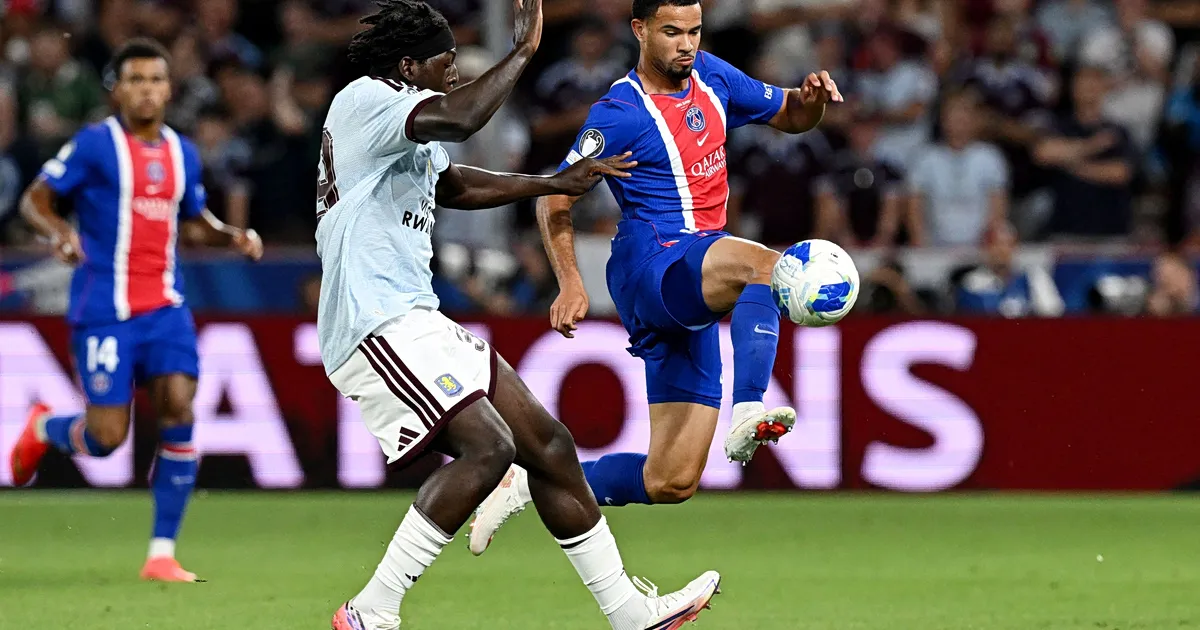Τελικός UEFA Super Cup Παρί Σεν Ζερμέν Άστον Βίλα Σάλτσμπουργκ