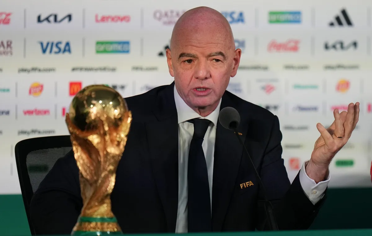 Ο Τζάνι Ινφαντίνο πρόεδρος της FIFA σε συνέδριο