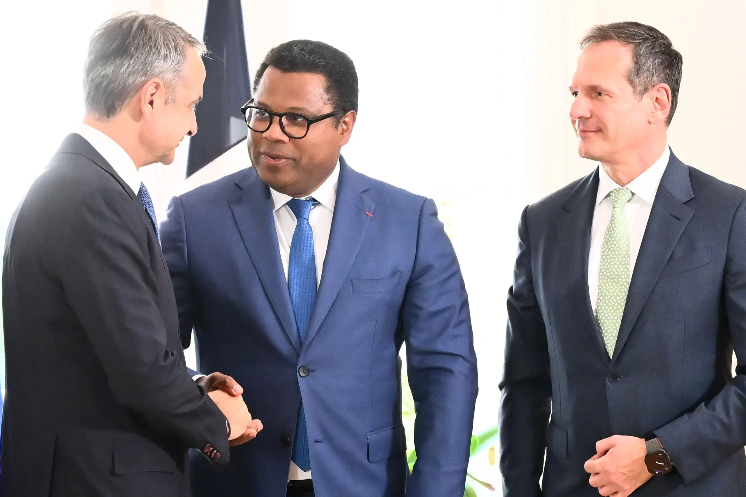 Υπογραφή συμφωνίας Meridiam Great Sea Interconnector Μέγαρο Μαξίμου