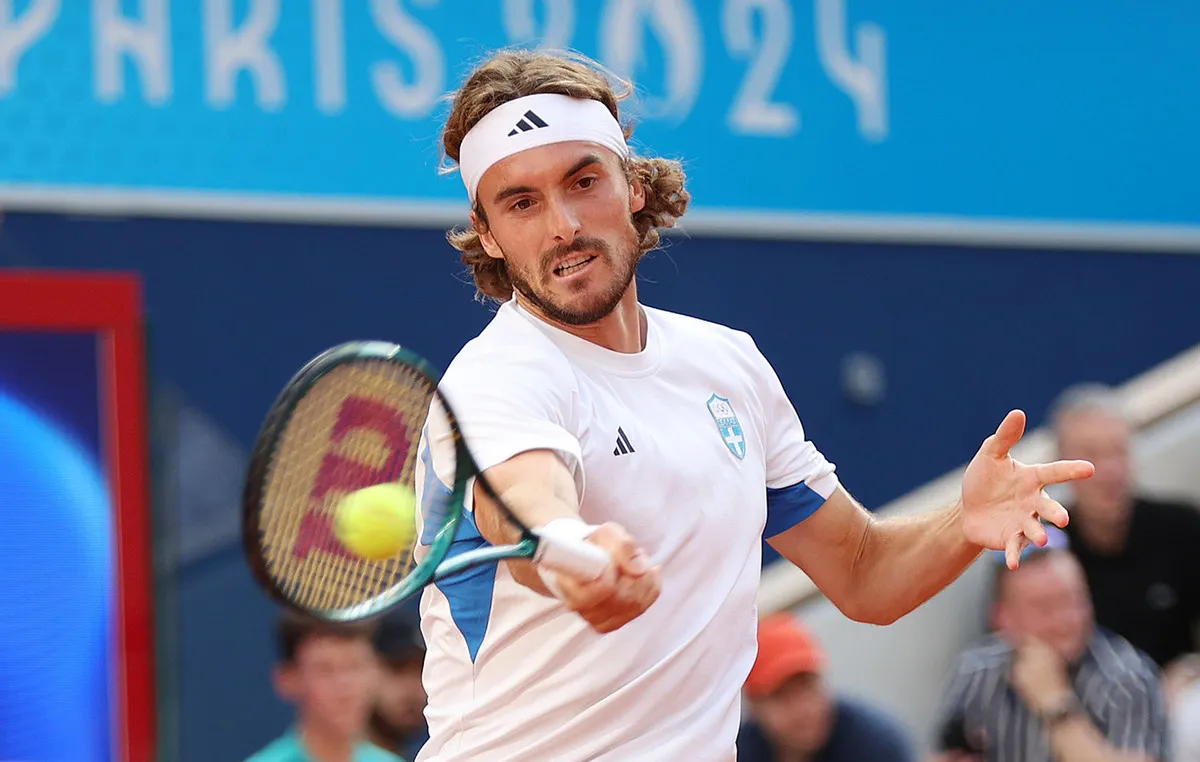 Ο Τσιτσιπάς πανηγυρίζει την πρόκριση στο US Open
