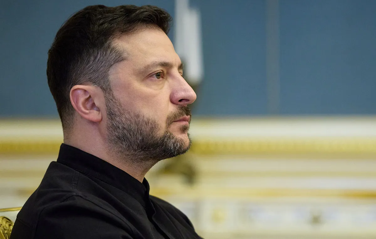 Ο Ζελένσκι μιλά στο Κίεβο για την Ημέρα της Ανεξαρτησίας