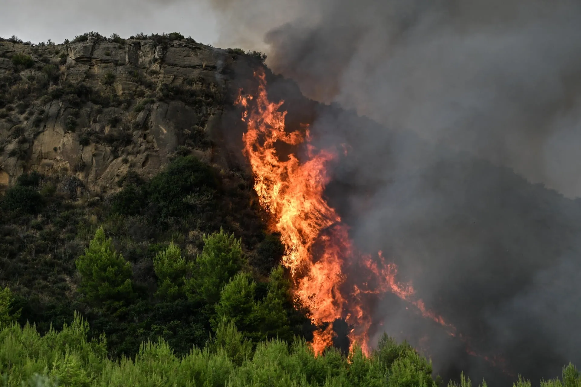 Χάρτης κινδύνου πυρκαγιάς για την Κρήτη και το Αιγαίο