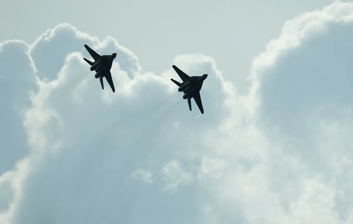 Πολωνικά στρατιωτικά αεροσκάφη σε ετοιμότητα