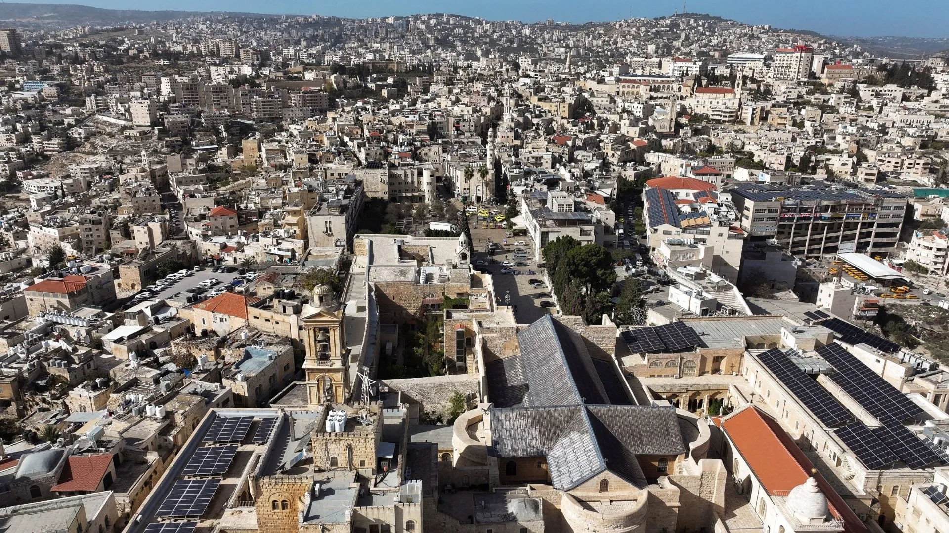 Οικισμοί στη Δυτική Όχθη κοντά στην Ιερουσαλήμ