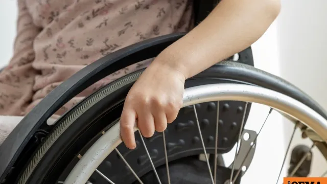 Άτομο με αναπηρία μαζί με τον προσωπικό του βοηθό
